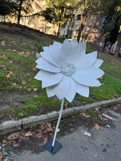 Fiorellone Margherita bianca - mammona handmade