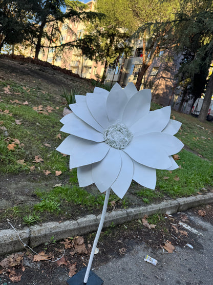 Fiorellone Margherita bianca - mammona handmade