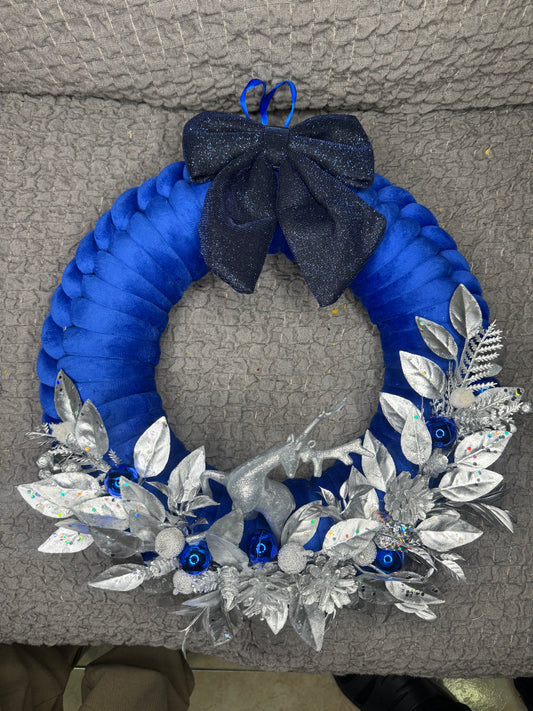 Ghirlanda blu Royal - mammona handmade