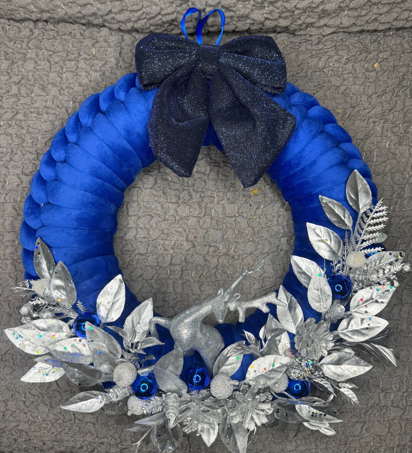 Ghirlanda blu Royal - mammona handmade