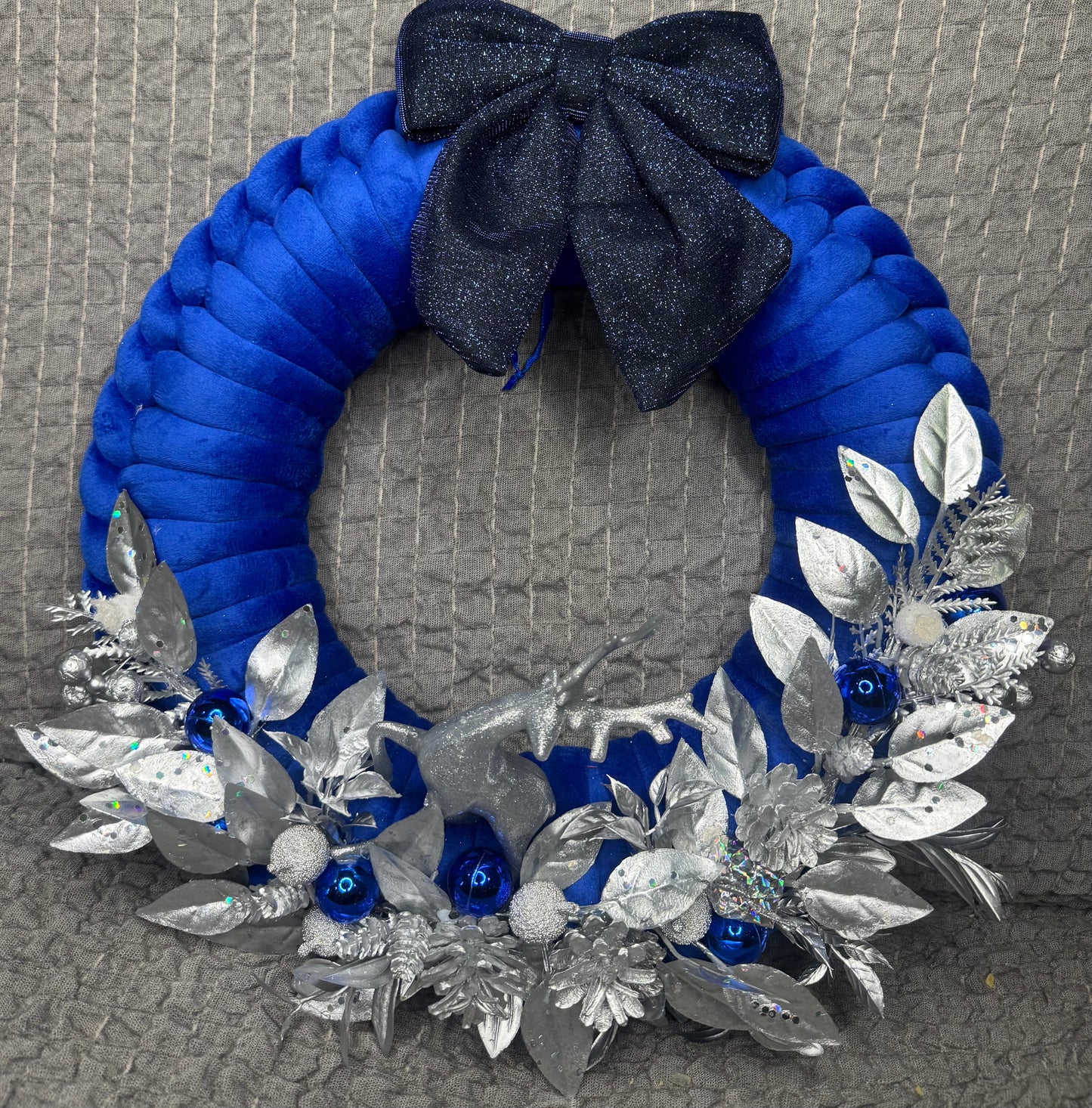 Ghirlanda blu Royal - mammona handmade