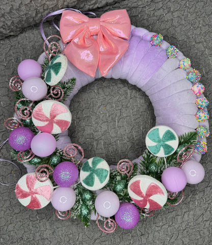 Ghirlanda Candy Lilla - Edizione Unica