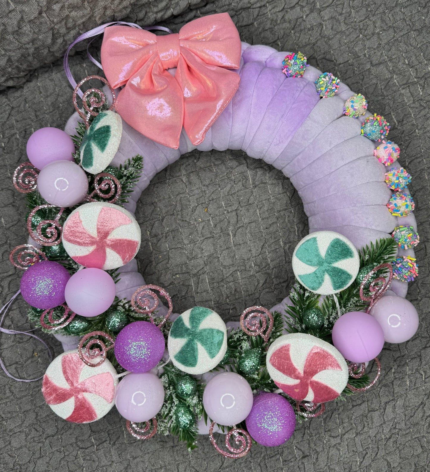 Ghirlanda Candy Lilla - Edizione Unica