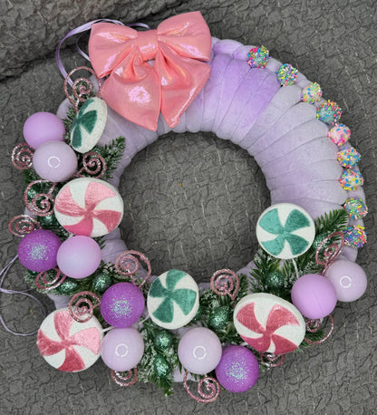 Ghirlanda Candy Lilla - Edizione Unica