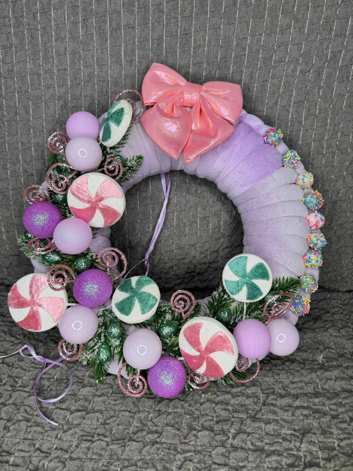 Ghirlanda Candy Lilla - Edizione Unica