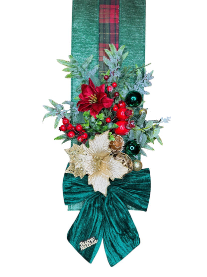 Fascione Natalizio Verde & Rosso - Edizione Artigianale Mammona