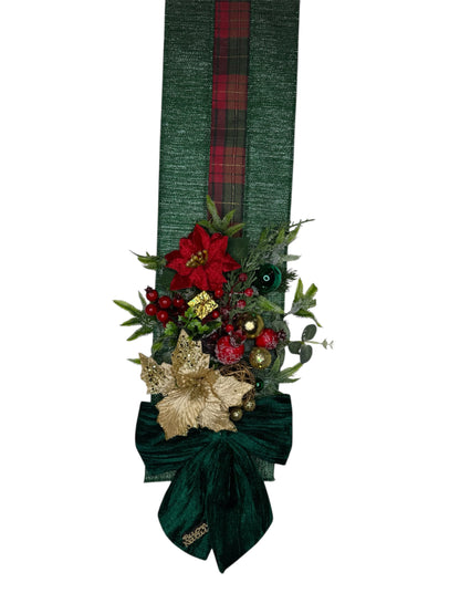 Fascione Natalizio Verde & Rosso - Edizione Artigianale Mammona